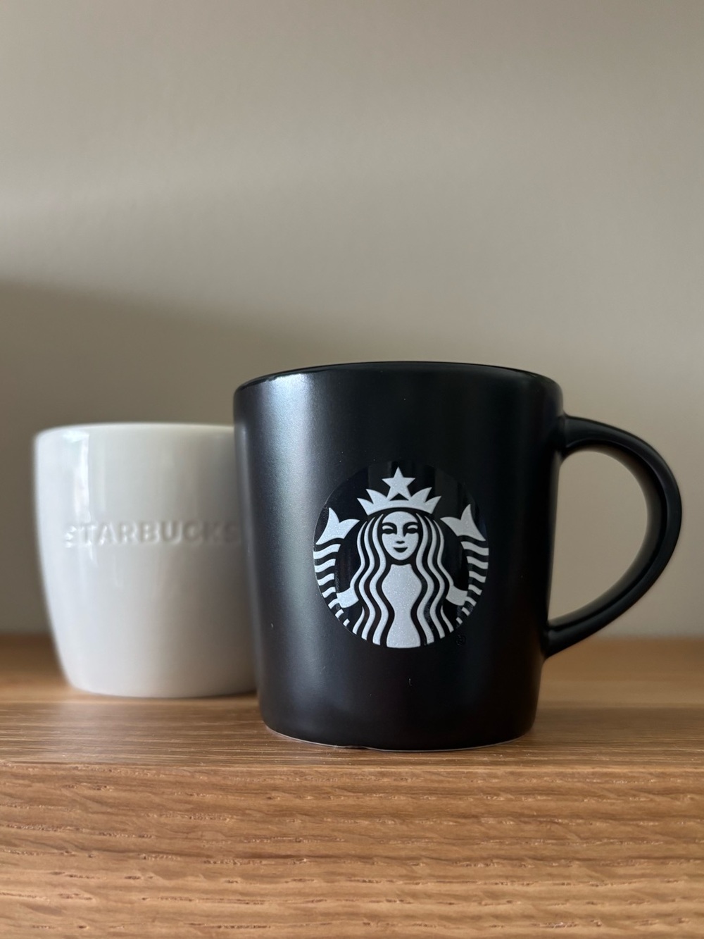Starbucks Espresso Cups, Black and White